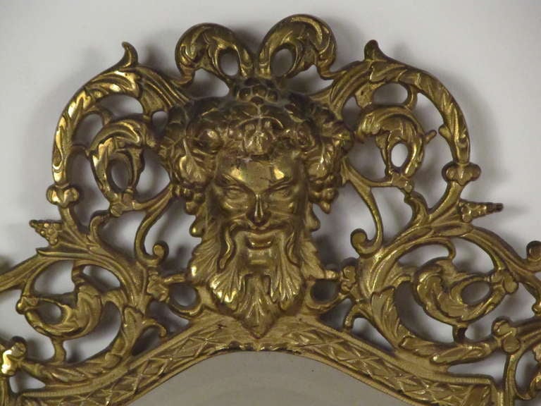 American Bradley and Hubbard Victorian Aesthetic Movement Mirror Candlabra