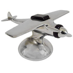 Art Deco Airplane Table Lighter