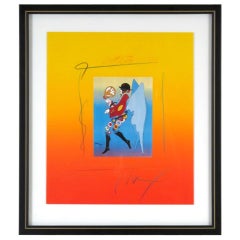 Signed Peter Max Collage Signed Peter Max Collage