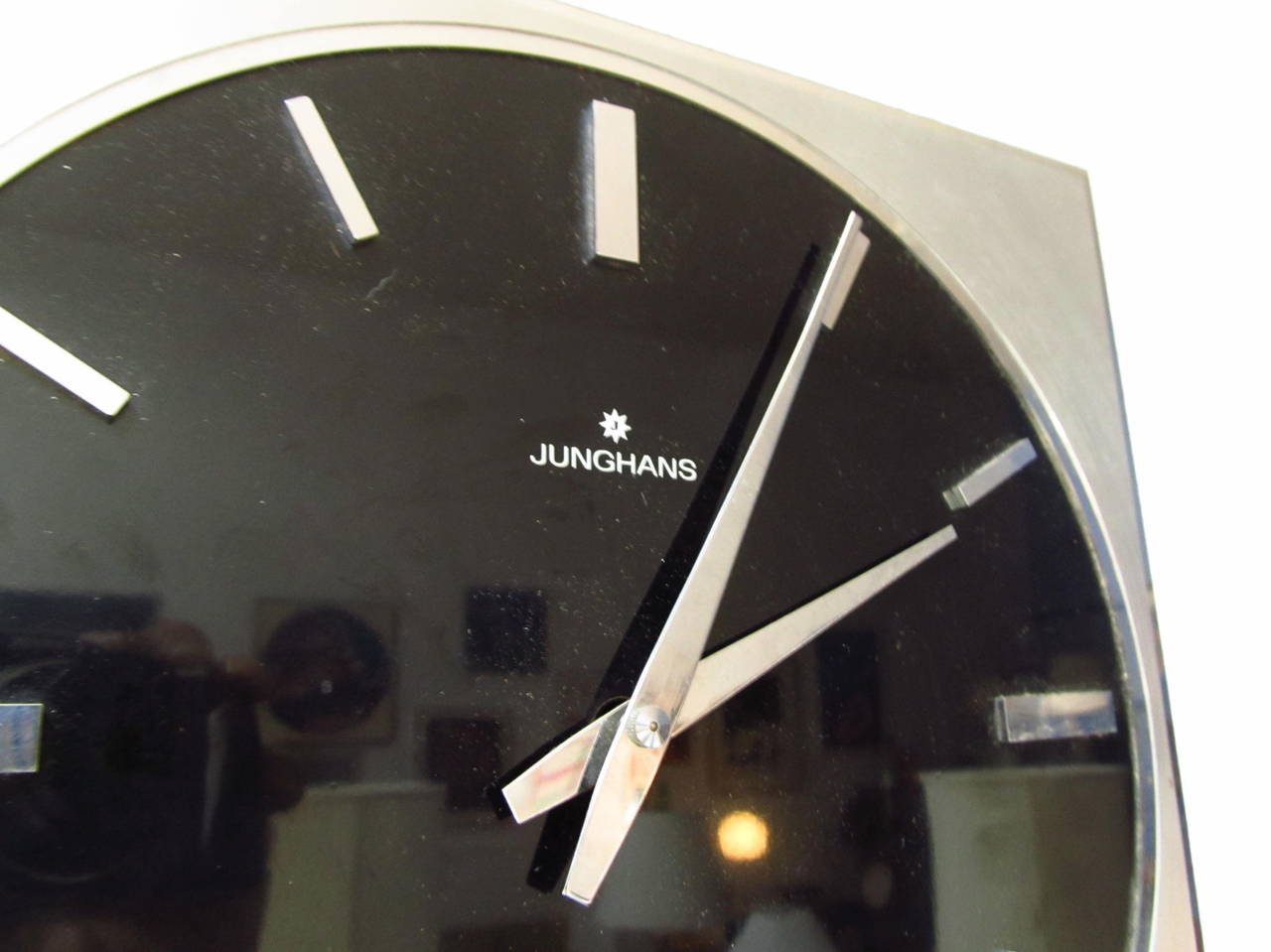 Junghans German Made Mid-Century Modern Pendulum Clock In Excellent Condition In Papaikou, HI
