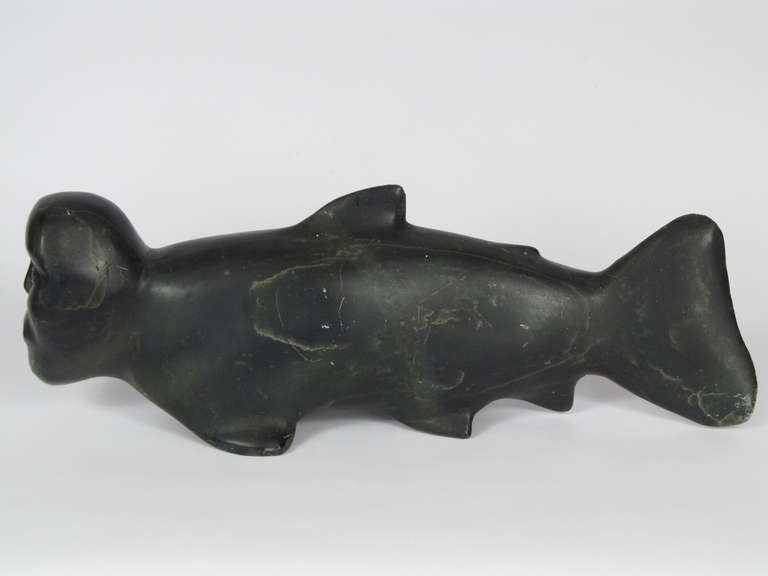 Native North American Inuit Stone Carving 
