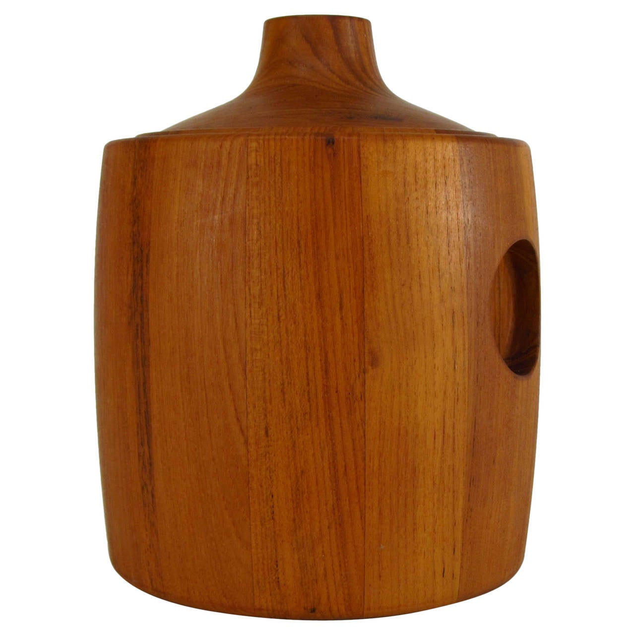 Henning Koppel Designed Teak Ice Bucket for Jensen For Sale at 1stDibs