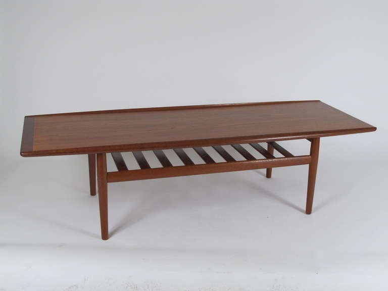 Greta Jalk Design Danish Teak Coffee Table