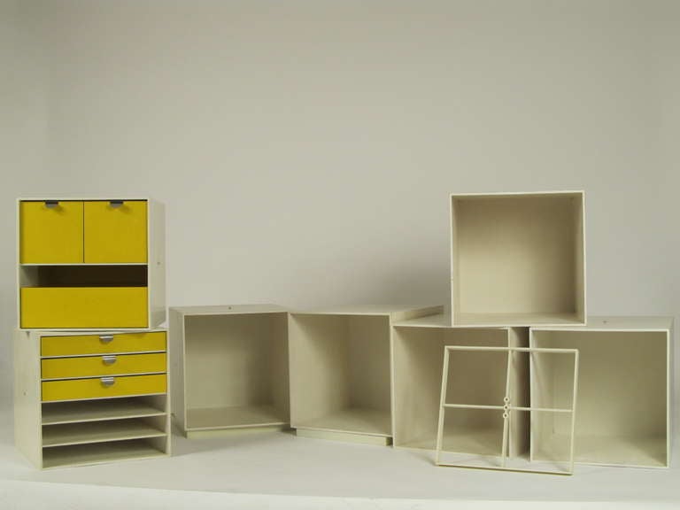 Mid-20th Century 1960's Modular Palaset Shelving System from Finland