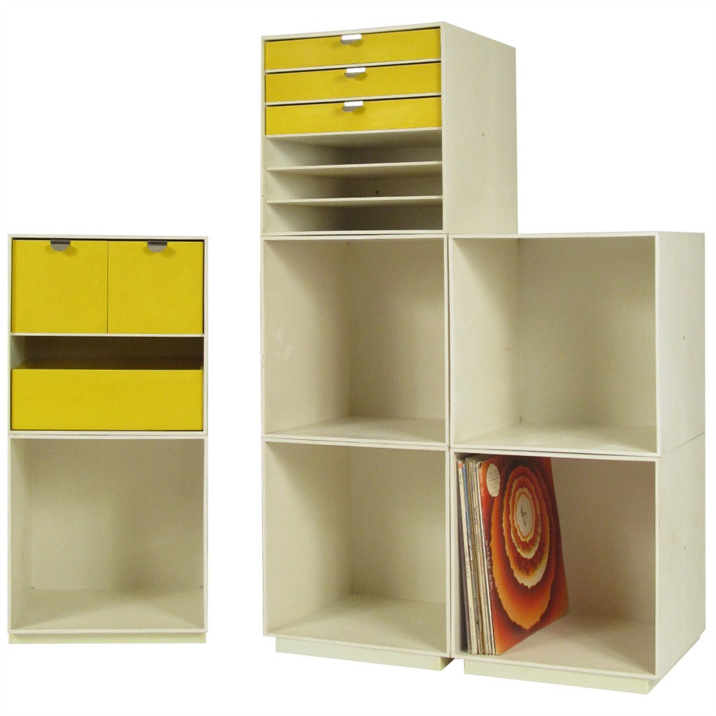 1960's Modular Palaset Shelving System from Finland
