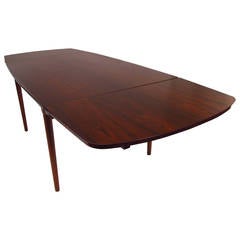 Beautiful Rosewood Draw-Leaf Dining Table