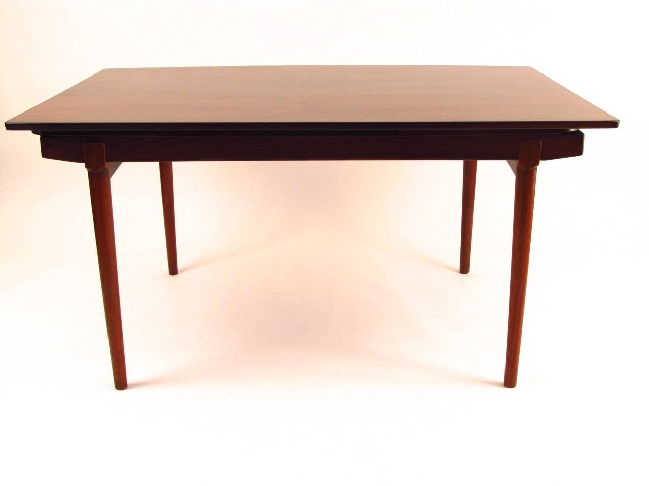 Beautiful Rosewood Draw-Leaf Dining Table 1
