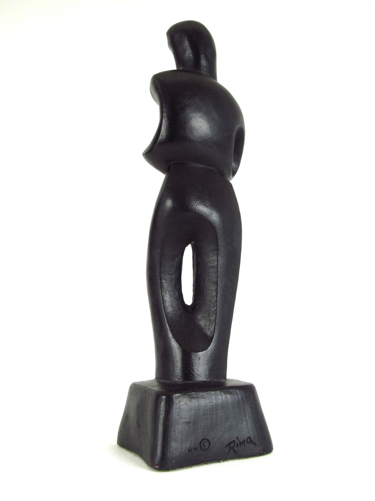 Mid-Century Modern Abstract Figural Sculpture by 