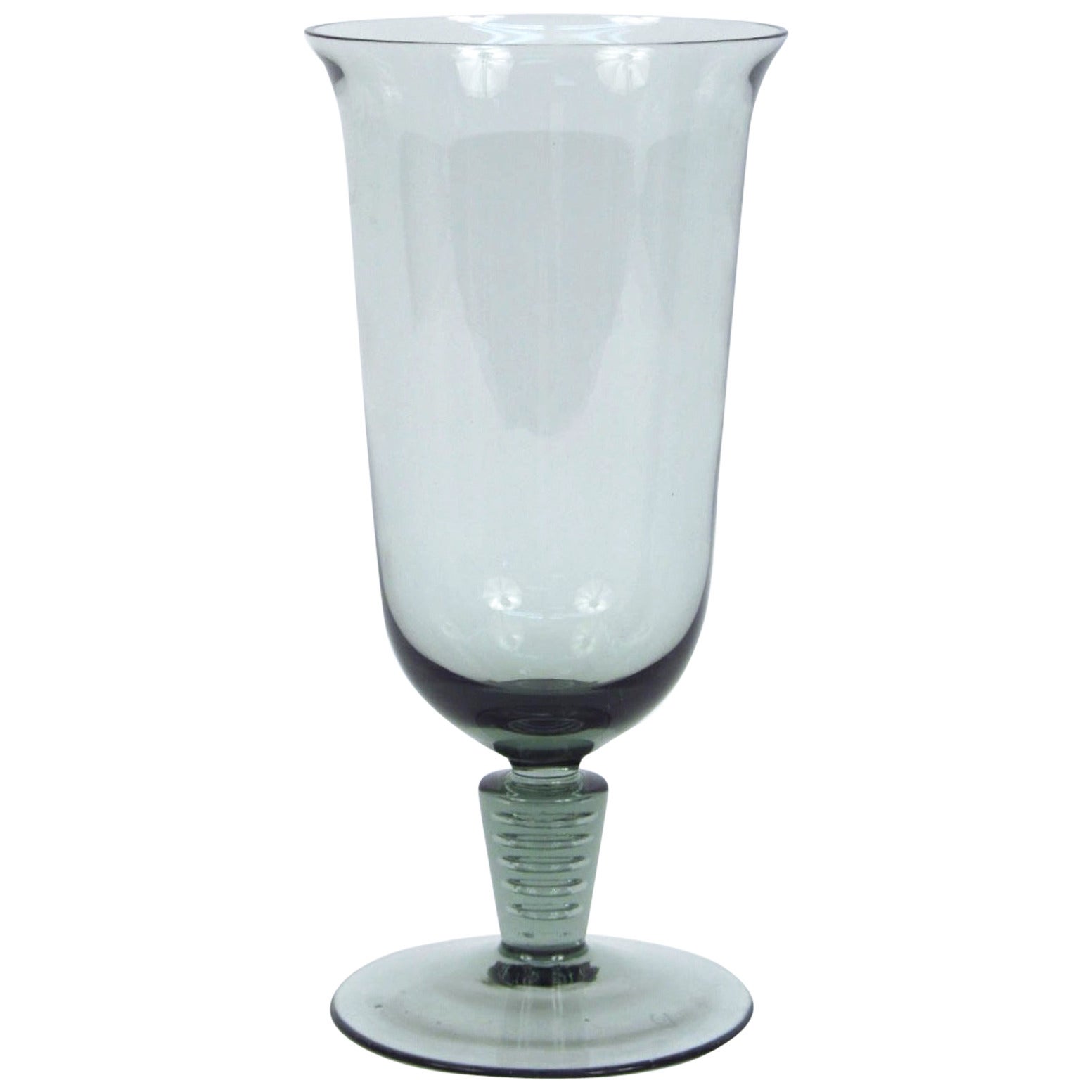 Andries Dirk Copier Art Deco Style Glass Vase for Leerdam For Sale