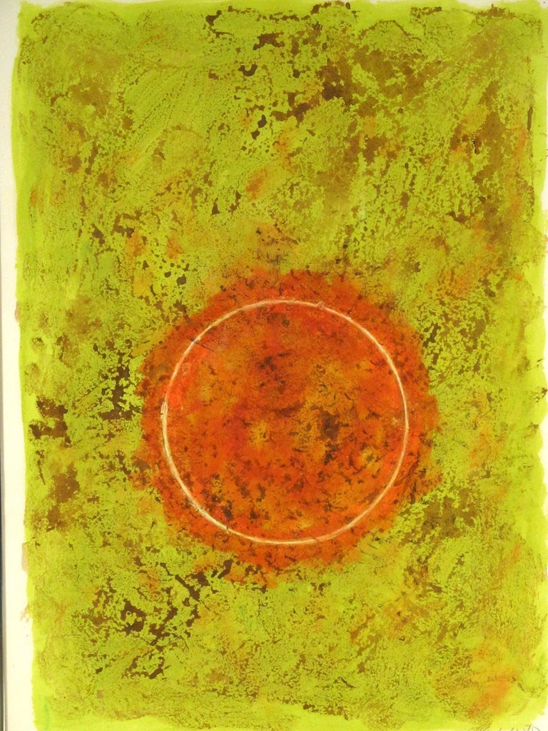 George Vander Sluis (1915 - 1984) Watercolor and Oil on Paper 1975