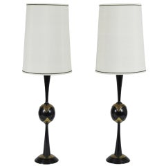 1950s Sculptural Table Lamps