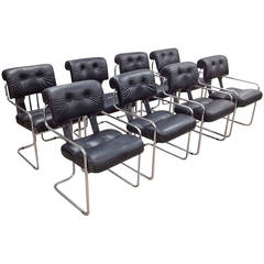 Set of Eight Tucroma Dining Chairs by Guido Faleschini for Mariani