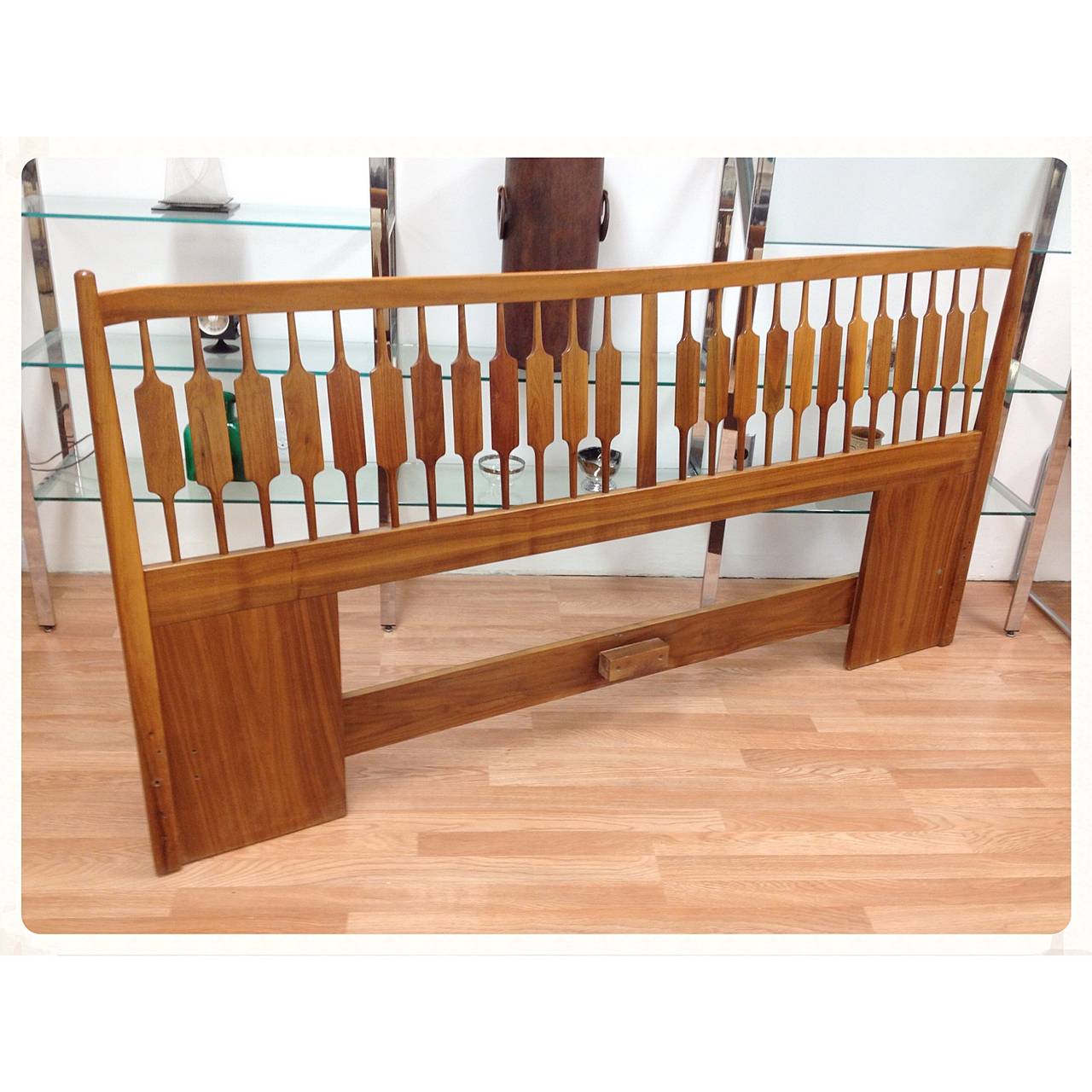 King-size Drexel declaration headboard by Kipp Stewart.