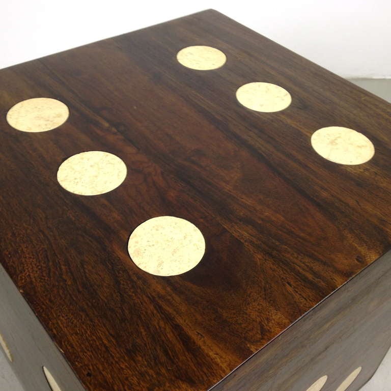 dice side table