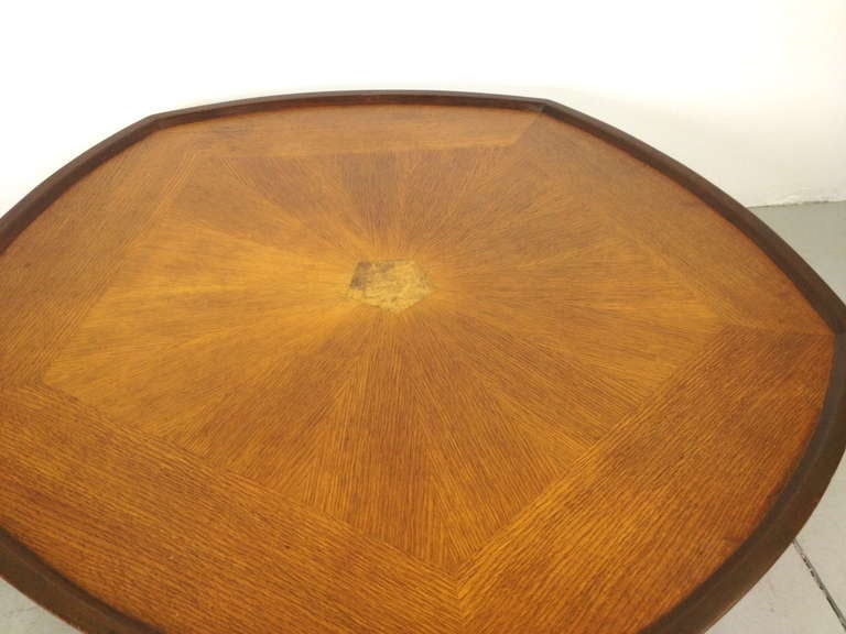 Mid-20th Century Outstanding Pentagon Coffee Cocktail Table by Paul Tuttle for Baker Furniture