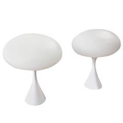 Pair of Laurel Mushroom Table Lamps