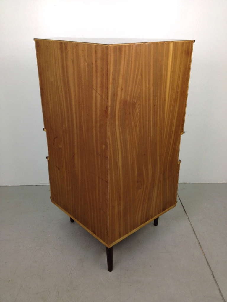 Exceptional Danish Modern Rosewood Corner Cabinet 3