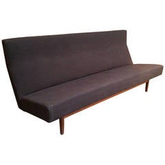 Vintage Jens Risom Danish Modern Armless Sofa