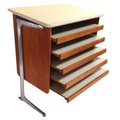 George Nelson Action Office Architects Drafting Table for Herman Miller