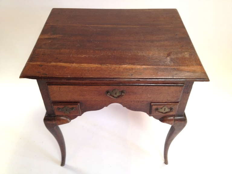Antique English Oak Lowboy c. 1770