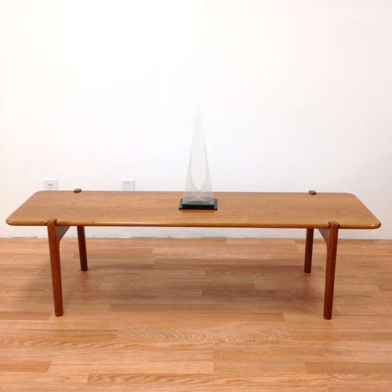 Danish Rare Hans J. Wegner Coffee Table for Johannes Hansen