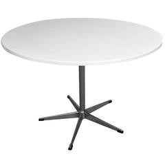 Retro Unique Danish Modern Arne Jacobsen Style Breakfast Dinette Table