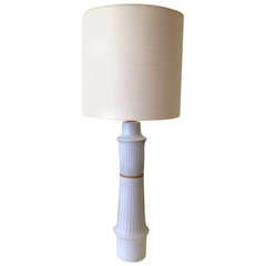 Exceptional Signed Ceramic Lamp by Gordon and Jane Martz