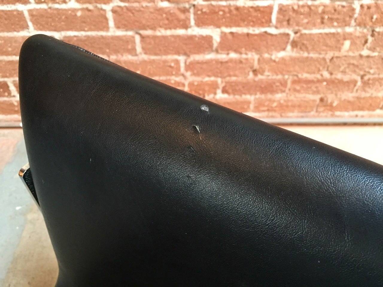 Merrow Associates Lazy Susan Dining Table, Four Cantilevered Chrome Chairs 5