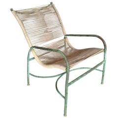 Robert Lewis Bronze Outdoor Lounge Chair Attrib. Walter Lamb / Brown Jordan