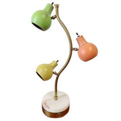 Midcentury Table Lamp in the Style of Gino Sarfatti