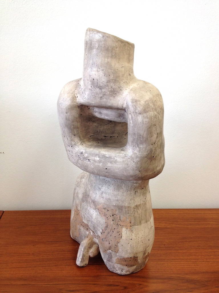 Abstract Modernist Man or Woman Torso Sculpture In Excellent Condition In Long Beach, CA