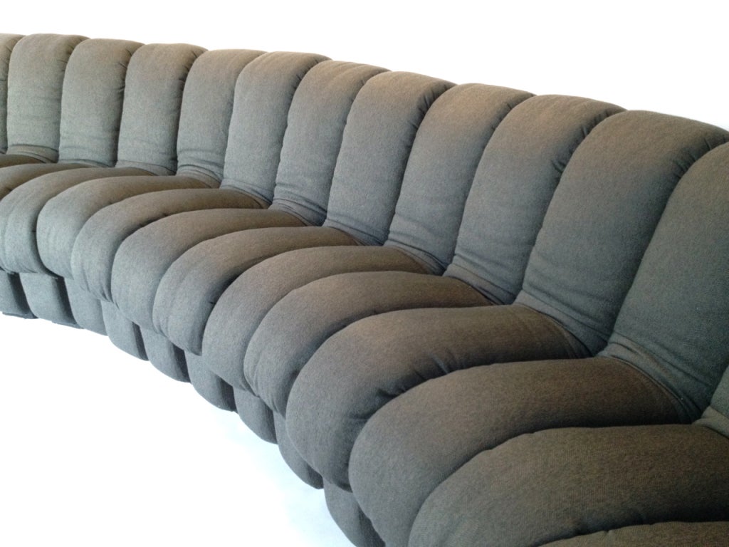 De Sede DS-600 19 Section Non Stop Sofa