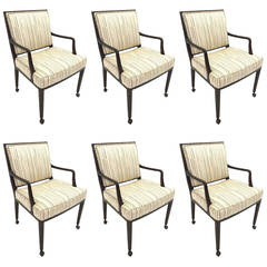 Beautiful Set of 6 Monteverdi Young Dining Chairs