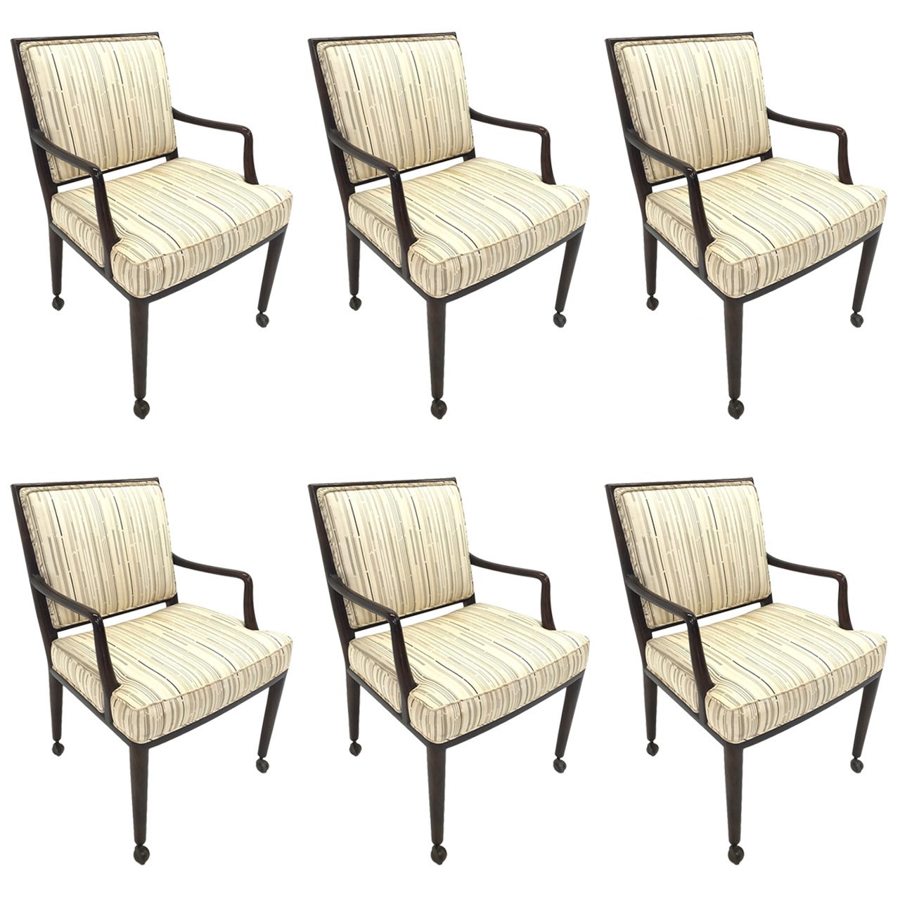 Beautiful Set of 6 Monteverdi Young Dining Chairs