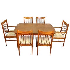 Danish Modern Teak Dining Set by Arne Vodder for Sibast