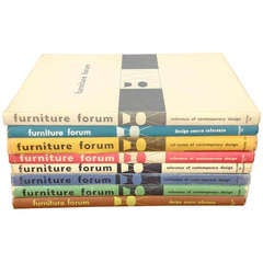 Vintage 8 Volumes Furniture Forum Reference of Contemporary Design Books