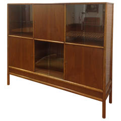 Monumental Display Credenza Wall Unit by T.H. Robsjohn-Gibbings for Widdicomb