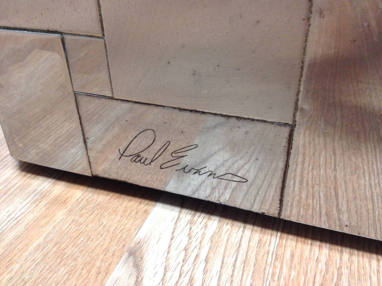Signed Paul Evans Chrome Cityscape Dining Table for Directional 3