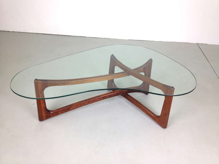 Adrian Pearsall Freeform Kidney Shaped Coffee Table for Craft Associates