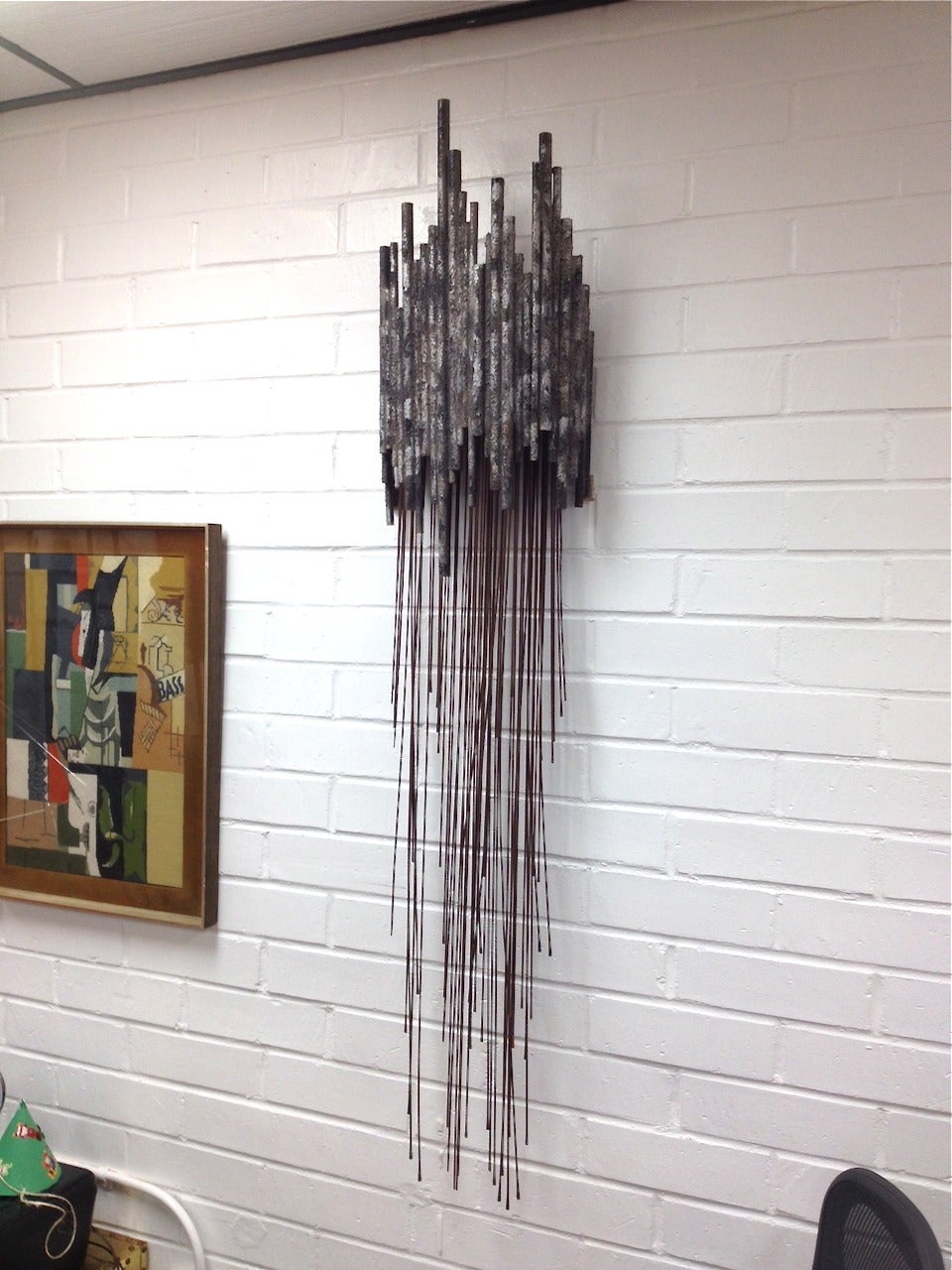 Exceptional Vintage Brutalist Wall Sculpture In Excellent Condition In Long Beach, CA