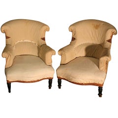 Napoleon 111, side chairs in original condition c 1880, France