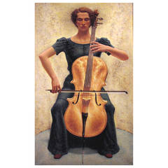 James Chapin, Cellist (Cello in Rose and Gold), 1966-1971