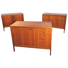 Retro Mid-Century Small Teak Dressers