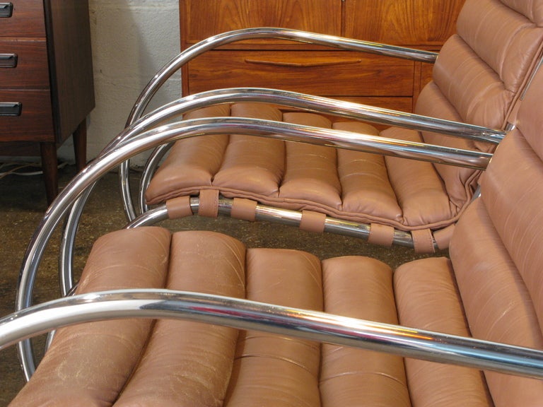 American Mies Van Der Rohe MR Lounge Chairs