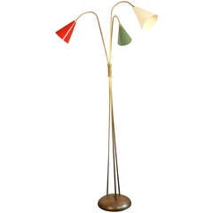 Vintage Italian Floor Lamp Arteluce Style