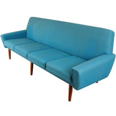 Retro Danish Modern Sofa