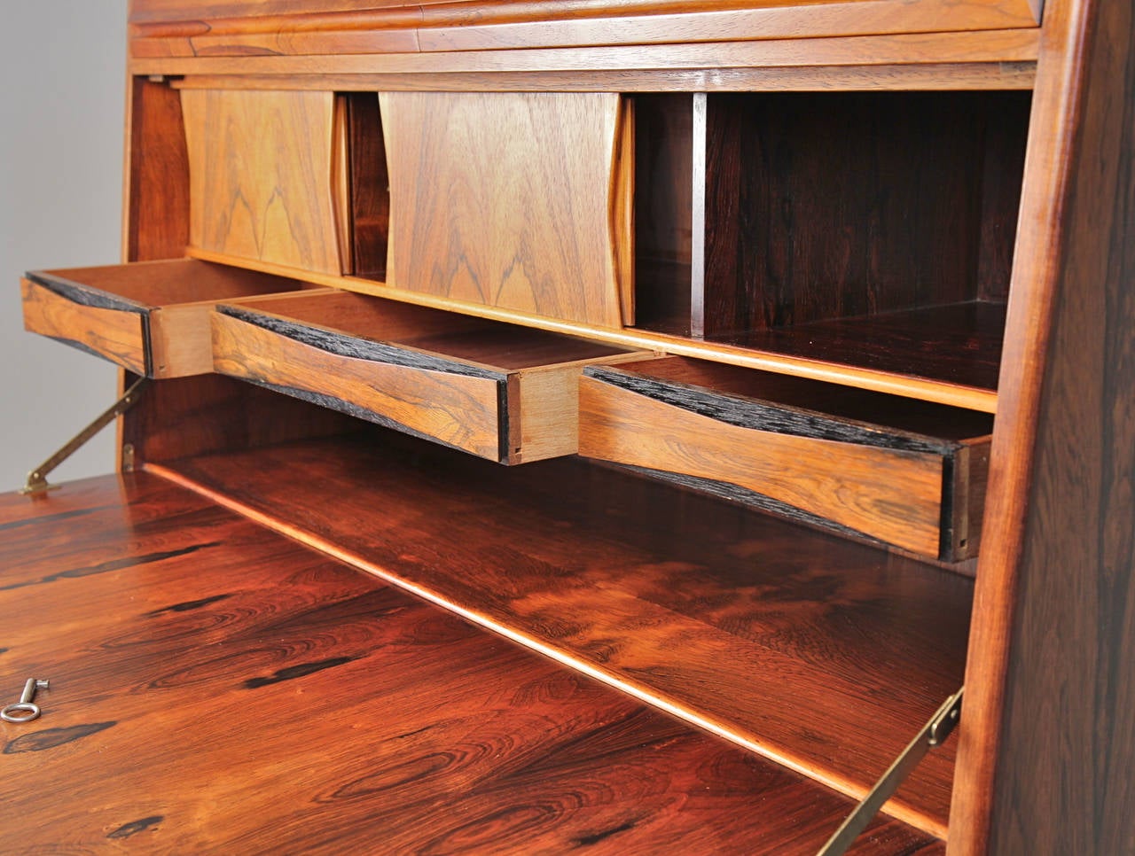 Mid-20th Century Ib Kofod-Larsen Rosewood Secretary Desk