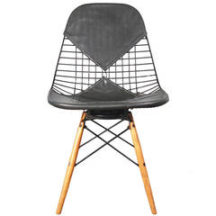 Early Eames PKW Wire Chair for Herman Miller