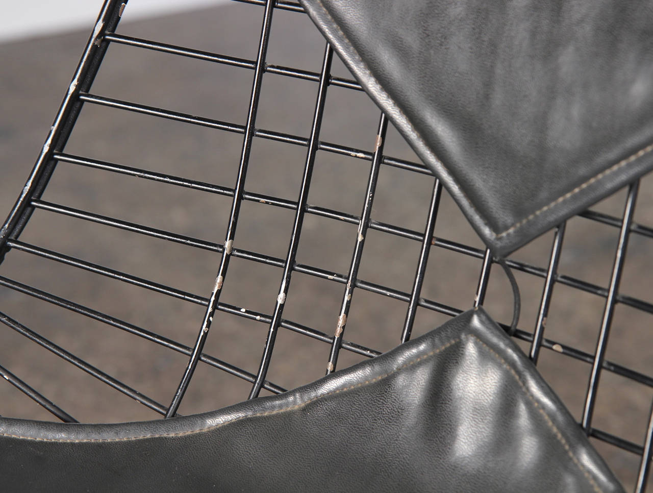 Mid-20th Century Early Eames PKW Wire Chair for Herman Miller
