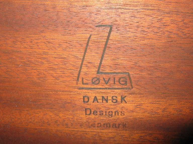 Teak Flip-Top Lovig Desk 5